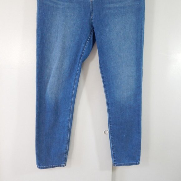 MADEWELL JEANS roadtripper crop light wash iberia super stretch high rise 32 - Picture 6 of 10